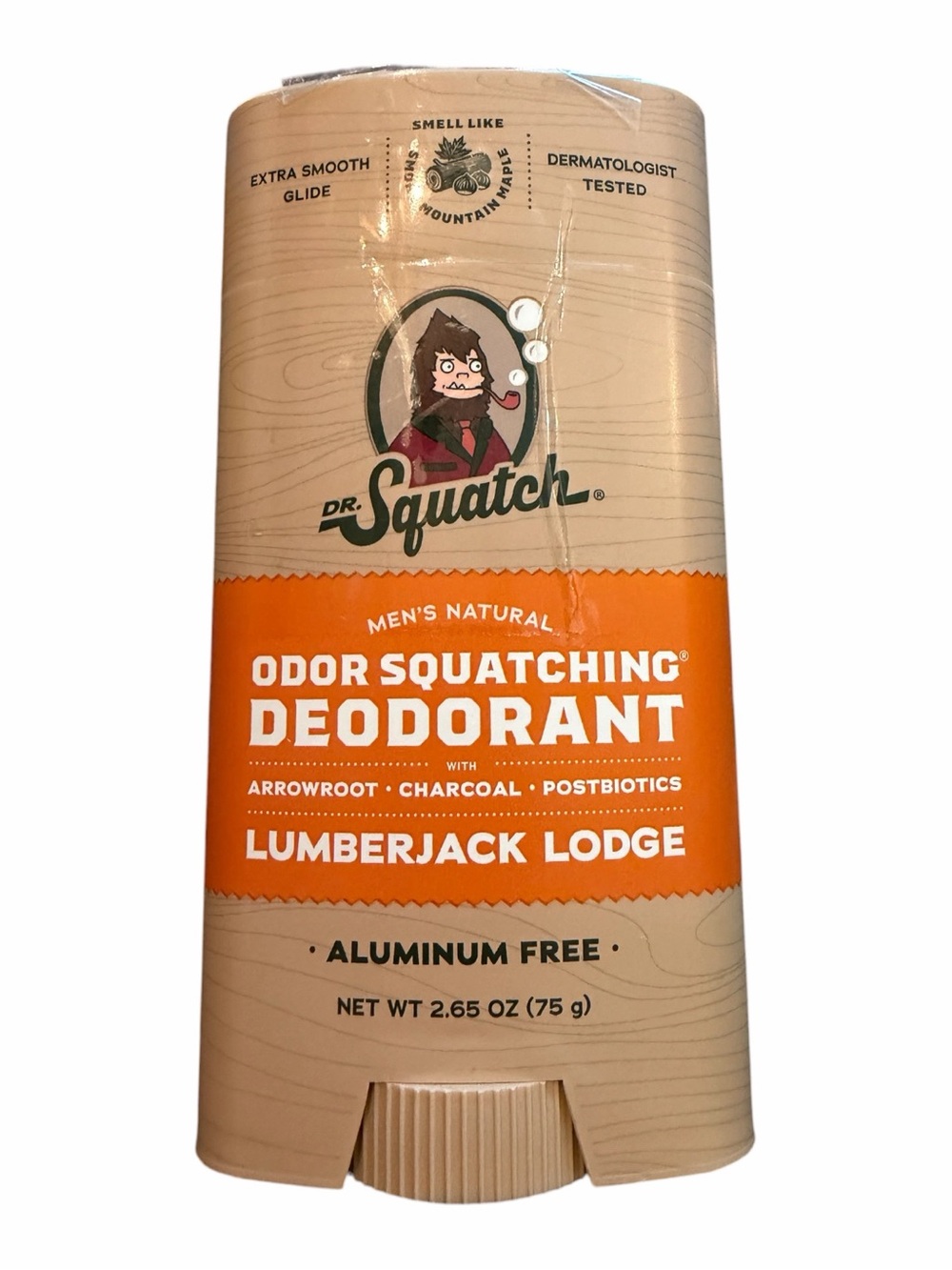 Dr. Squatch Lumberjack Lodge Men’s Natural Deodorant - New